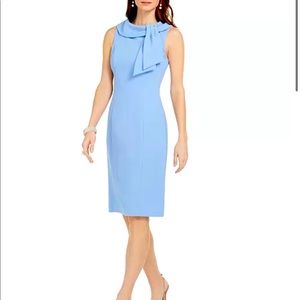 Harper Rose Neck Tie Sheath Dress